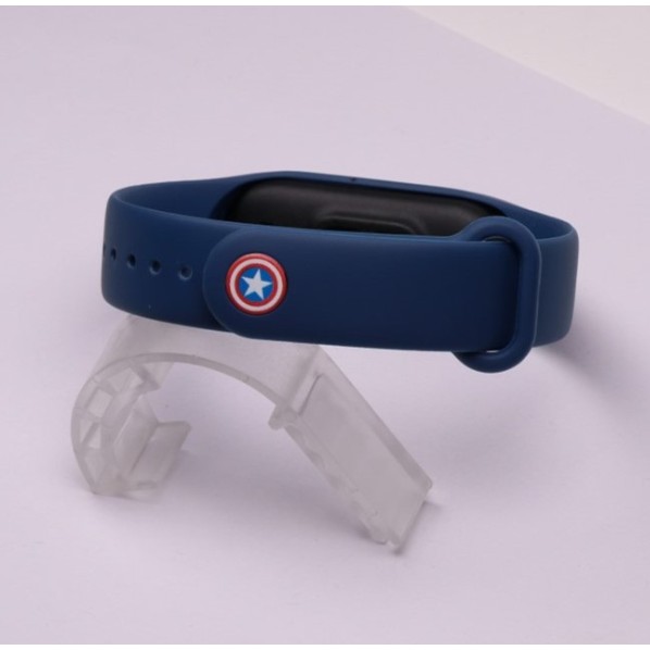 Dây đeo Miband 4 / miband 5 Avenger (Mi Band 4 Avengers) ( bán nút riêng và combo)