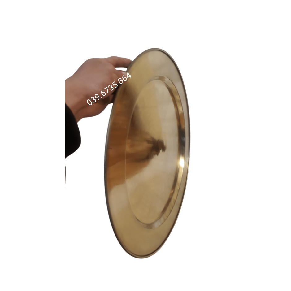 Mâm bằng đồng 52cm