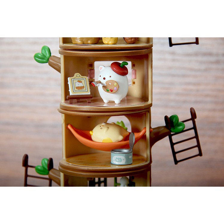 ⭐Móc Khóa Hình Động Vật Dễ Thương⭐Mô Hình Búp Bê 6 Góc 6 / 6 Âm Nhạc Xếp Chồng Lên Nhau Trang Trí Nhà Cửa