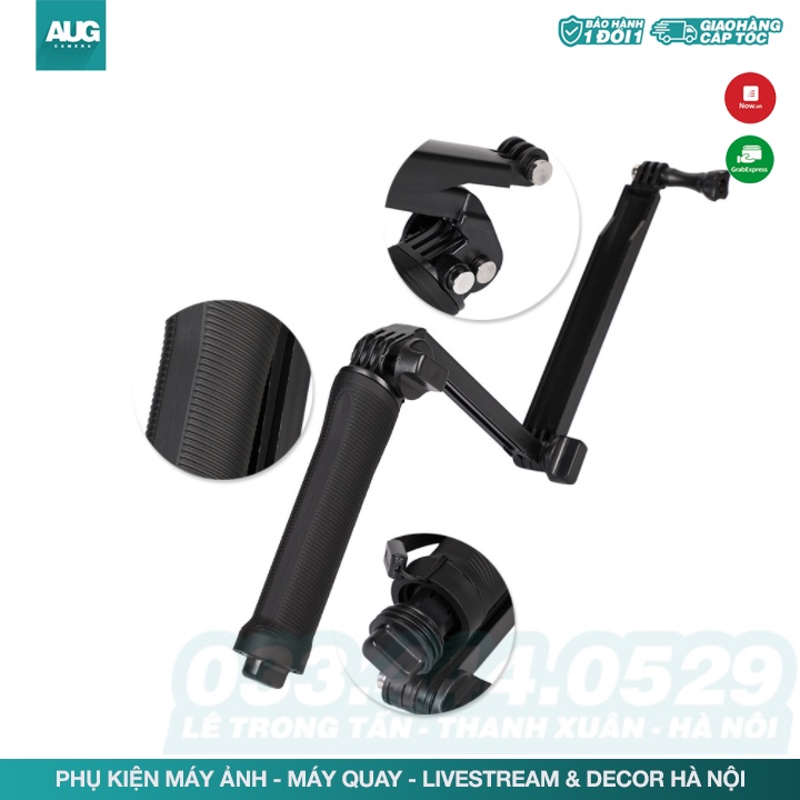 Gậy 3 Khúc Selfie dành cho Gopro,Osmo – 3 Way Monopod Action Camera