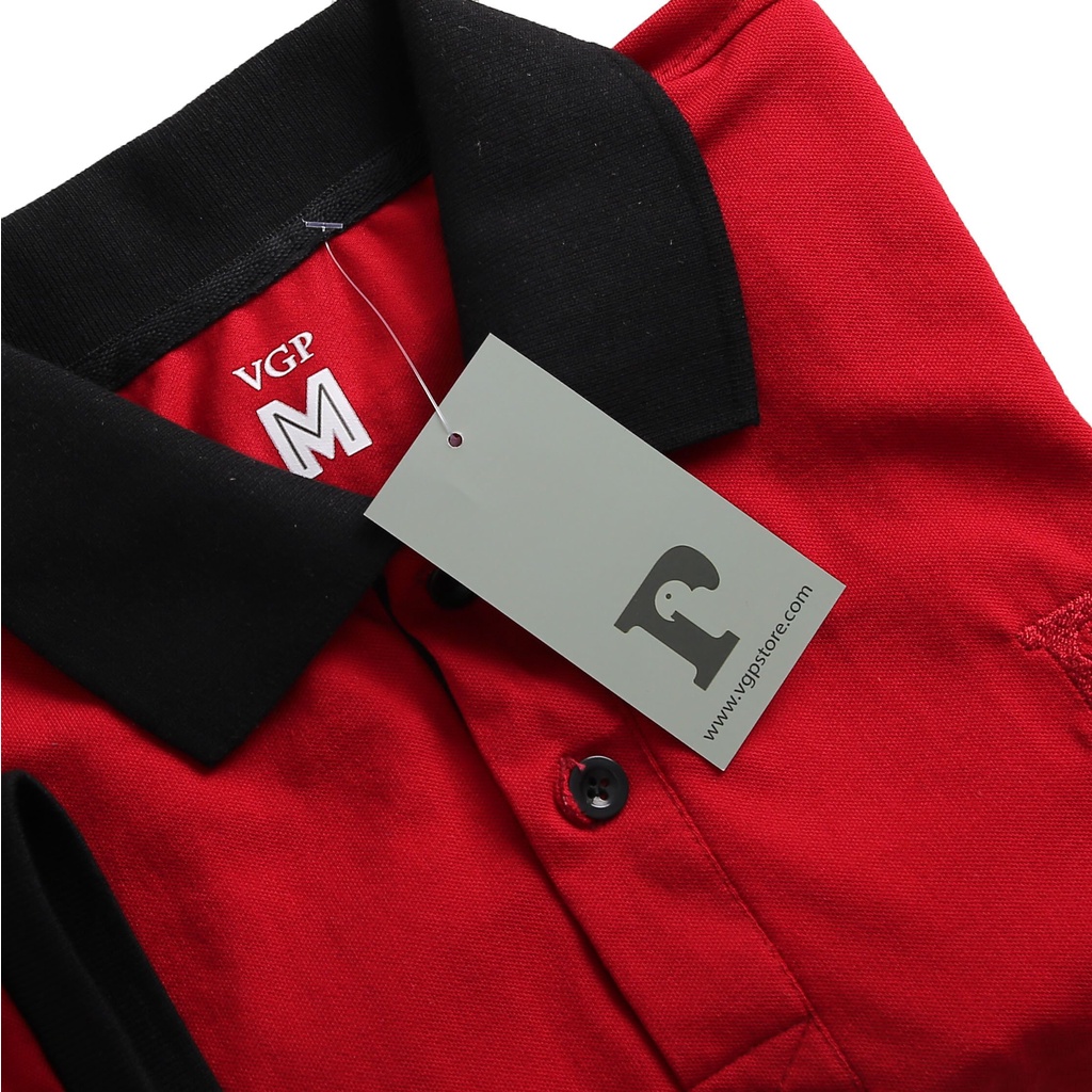 Áo thun nam có cổ POLO cao cấp vải cá sấu co giản 4 chiều CVC 8 màu  - VGP Store | BigBuy360 - bigbuy360.vn