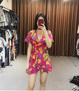 Jumpsuit hoa  ZARA AUTHENTIC
