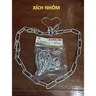 com bo 5 Dây xích nhôm treo móc quần áo [ FREE SHIP-RẺ] dùng để treo móc quần áo