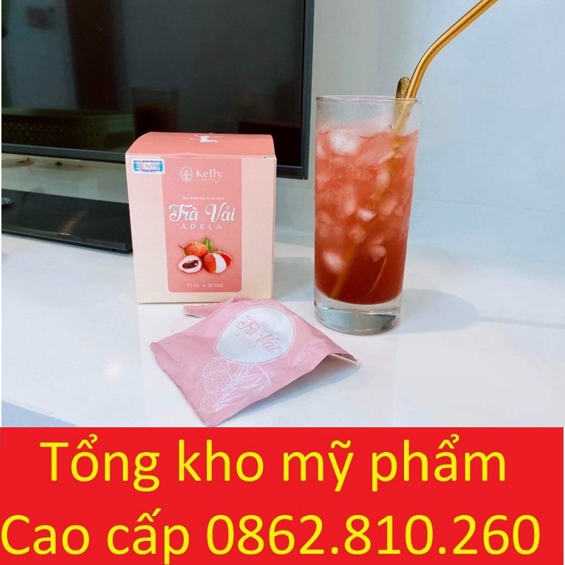 Trà Vải Adela Giảm Cân chính hãng Kelly detox
