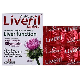 Viên Uống Thải Độc Bảo Vệ Chức Năng Gan Liveril Vitabiotics Anh Quốc (Hộp 30 viên) - 0305438