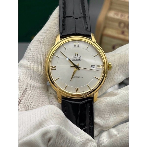 Đồng hồ Nam Omega dây da cao cấp