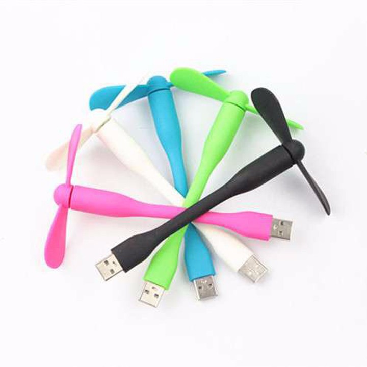 COMBO 2 QUẠT CHÓNG CHÓNG USB 2 CÁNH CÓ THỂ THÁO RỜI CỰC MÁT