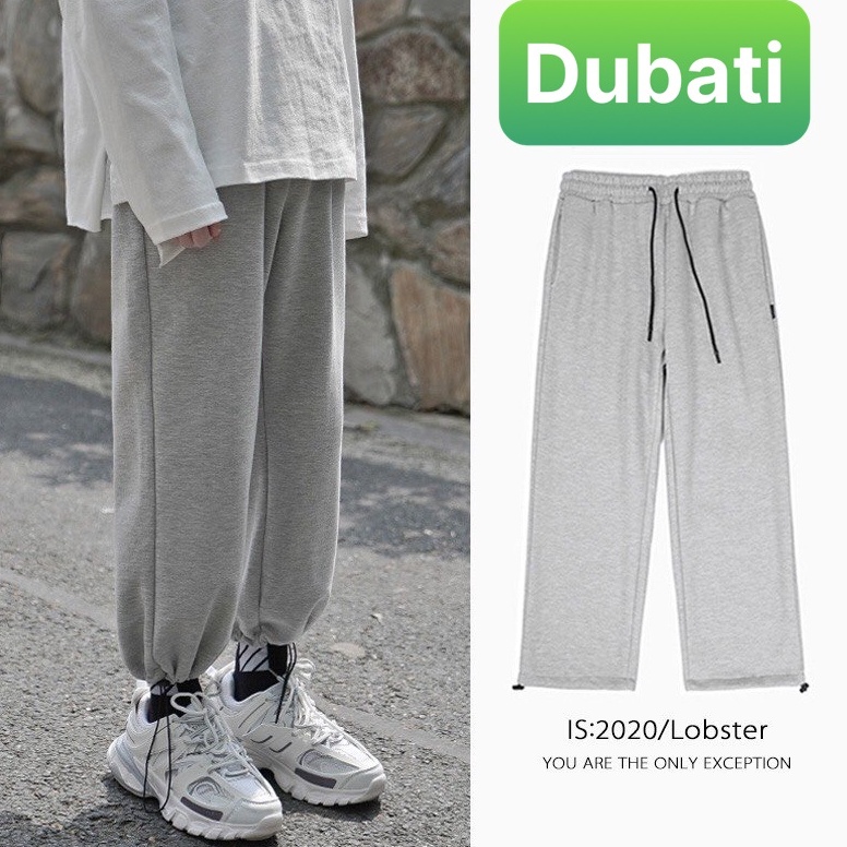 QUẦN JOGGER THỂ THAO NAM NỮ ỐNG BO HỌA TIẾT TRƠN PHONG CÁCH XỊN SÒ 2022- DUBATI FASHION