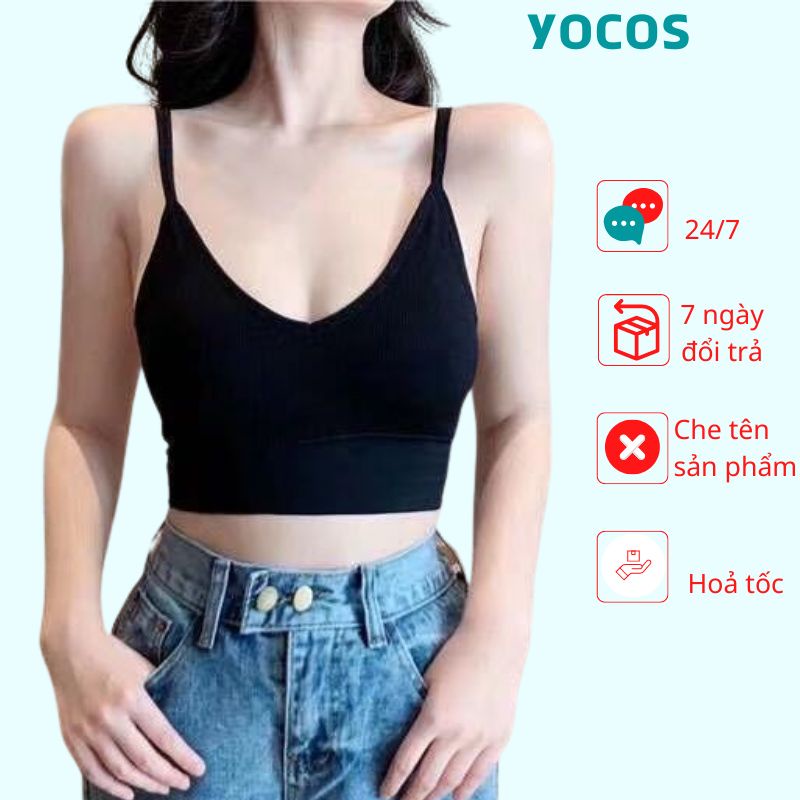 Bra tập yoga, gym áo lót không gọng chữ U BRA010 YOCOS