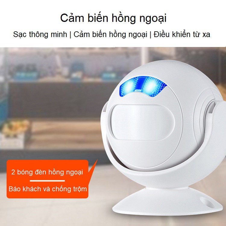 Báo khách cảm biến chuyển động hồng ngoại MR-SF23R ( BÁO KHÁCH, CHUÔNG CỬA, BÁO ĐỘNG CHỐNG TRỘM, ĐÈN NGỦ )