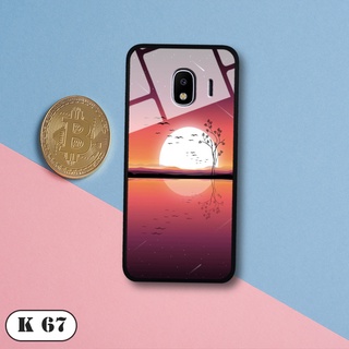Ốp lưng samsung galaxy j4 - lưng kính 3d