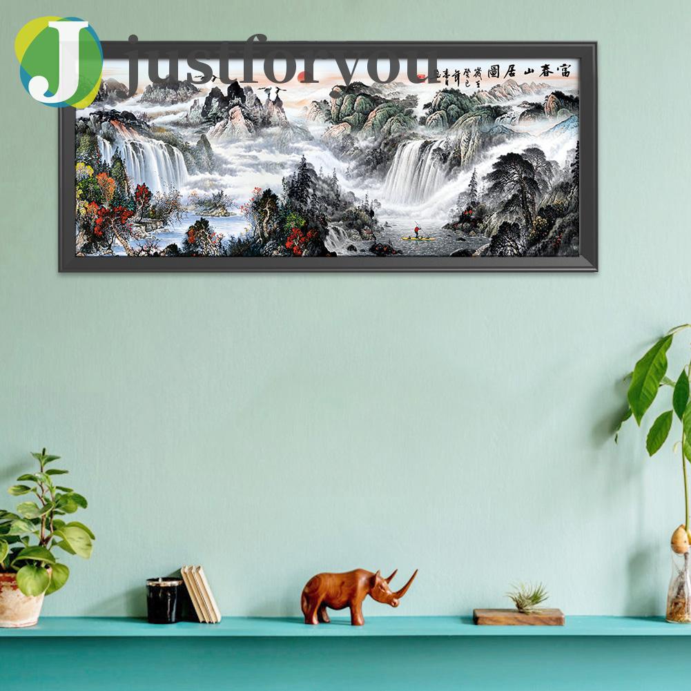 Bộ Tranh Thêu Chữ Thập Họa Tiết Phong Cảnh 11ct Trang Trí Nhà Cửa Diy