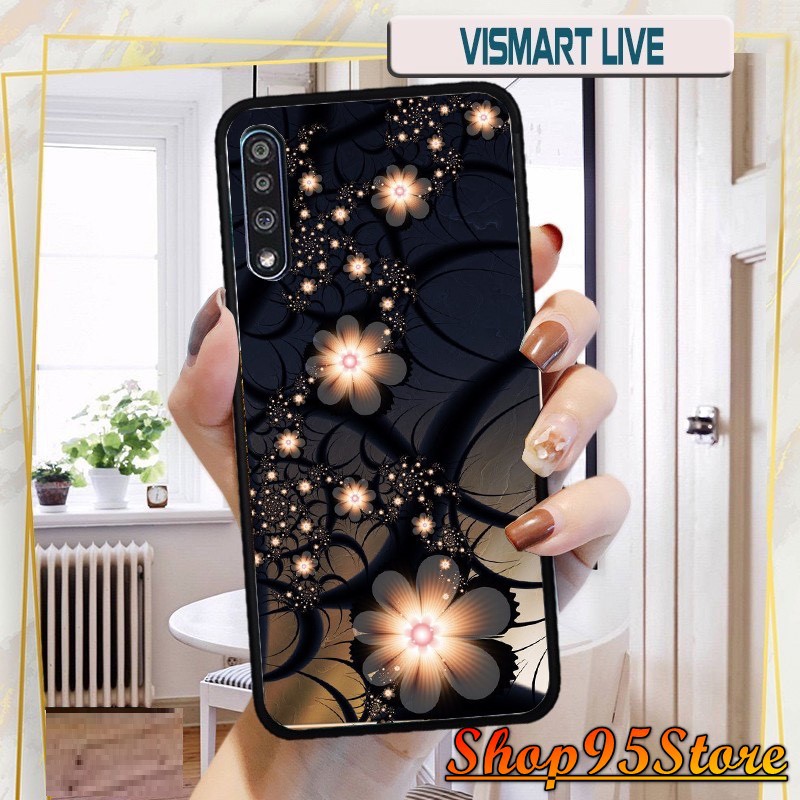 Ốp lưng phủ bóng Vsmart Live / Joy 3 / Active 3 / Joy 1+ / Bee 3 / Star / Joy 2+ họa tiết Hoa 3D