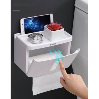 Hộp Đựng Giấy Vệ Sinh Chữ Nhật Ecoco