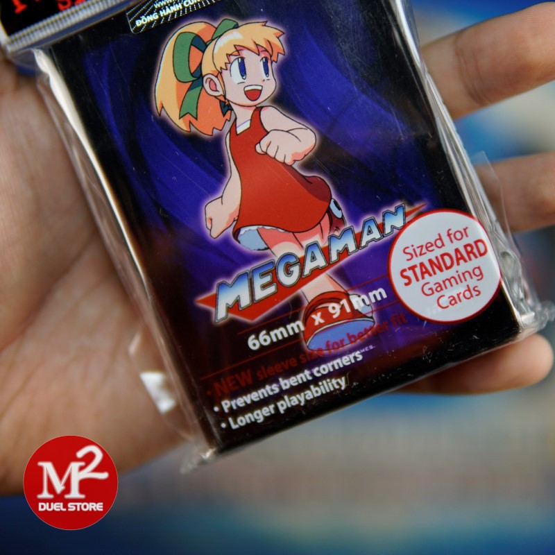 Bọc bài Standard size Ultra Pro Megaman ROLL - 50 cái size 66x91 mm, dùng cho Pokemon, Dragon Ball, Magic