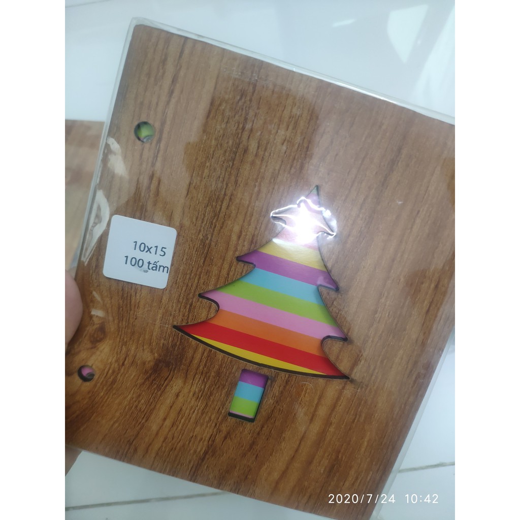 Album  bìa gỗ (100 ảnh10x15cm)