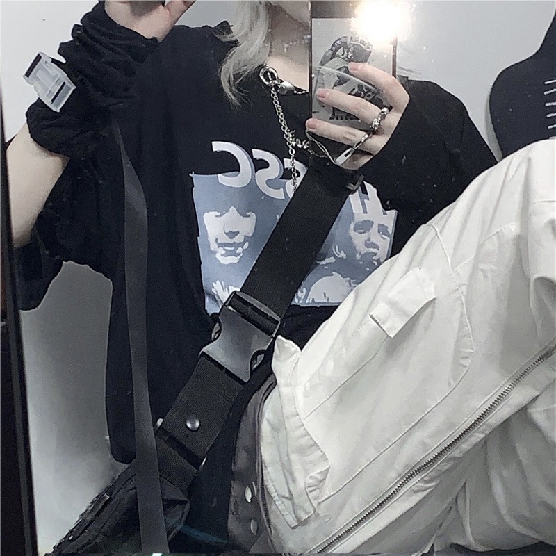 Áo thun tay lỡ Unisex NEKOSG, áo phông form rộng ATL153