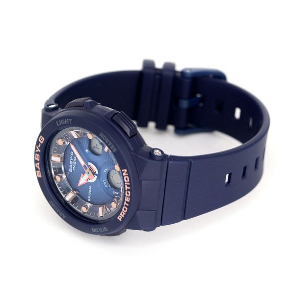Đồng hồ nữ dây nhựa Casio Baby-G chính hãng Anh Khuê BGA-250-2A2DR