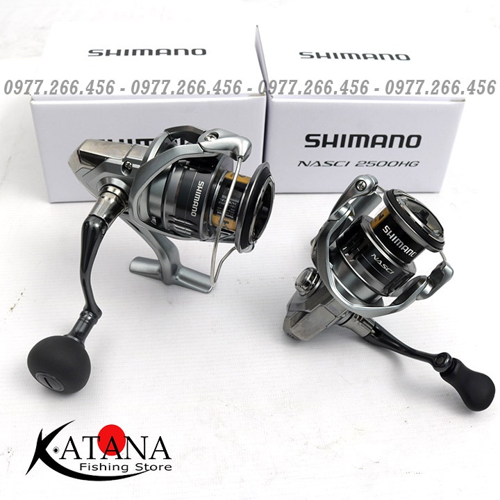 Máy Câu Cá Shimano Nasci - Mẫu mới - thiết kế mới