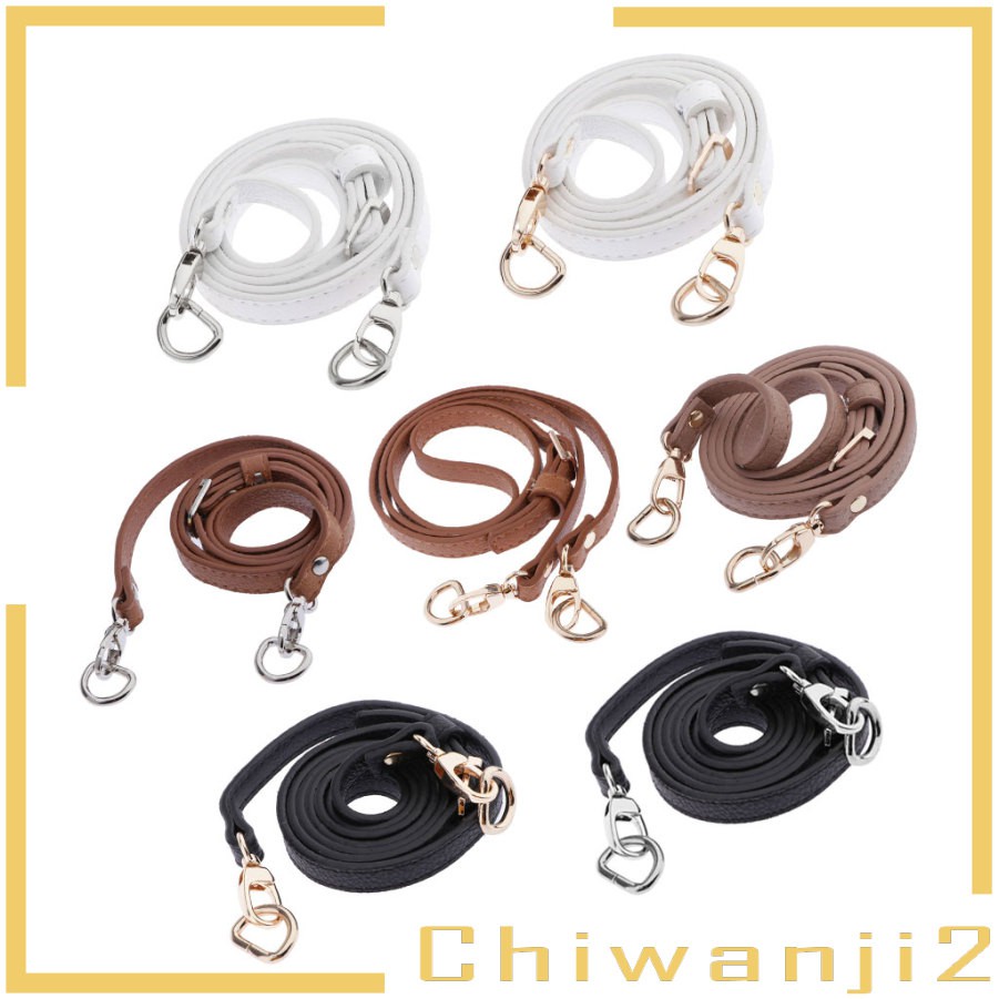 Dây Đeo Túi Xách Bằng Da Có Khóa Bạc Tùy Chỉnh Thay Thế Cho Chiwanji2