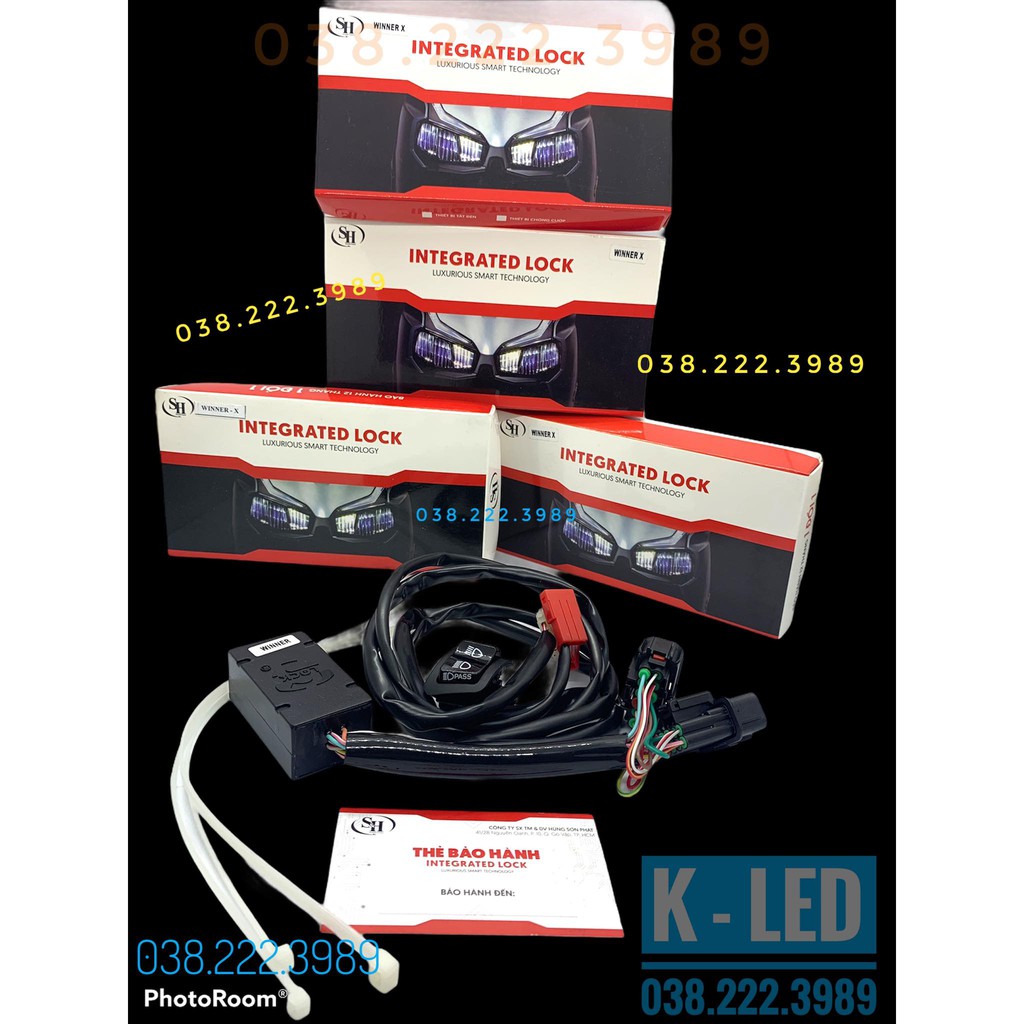 Mạch Bật Tắt Đèn Pha Xe Honda Winner X Tích Hợp Trên Nút Passing Tặng Kèm