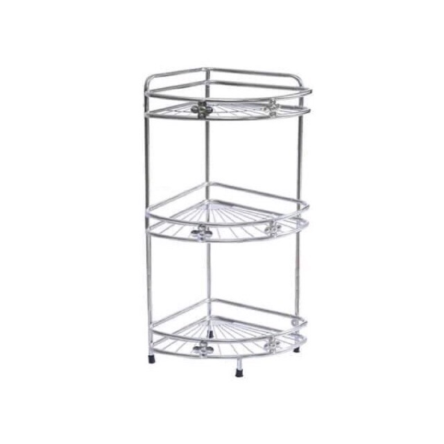Kệ góc 2 tầng ,3 tầng inoc