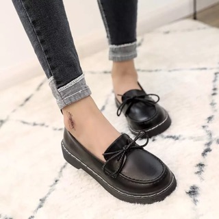 Giày bệt nơ ulzzang