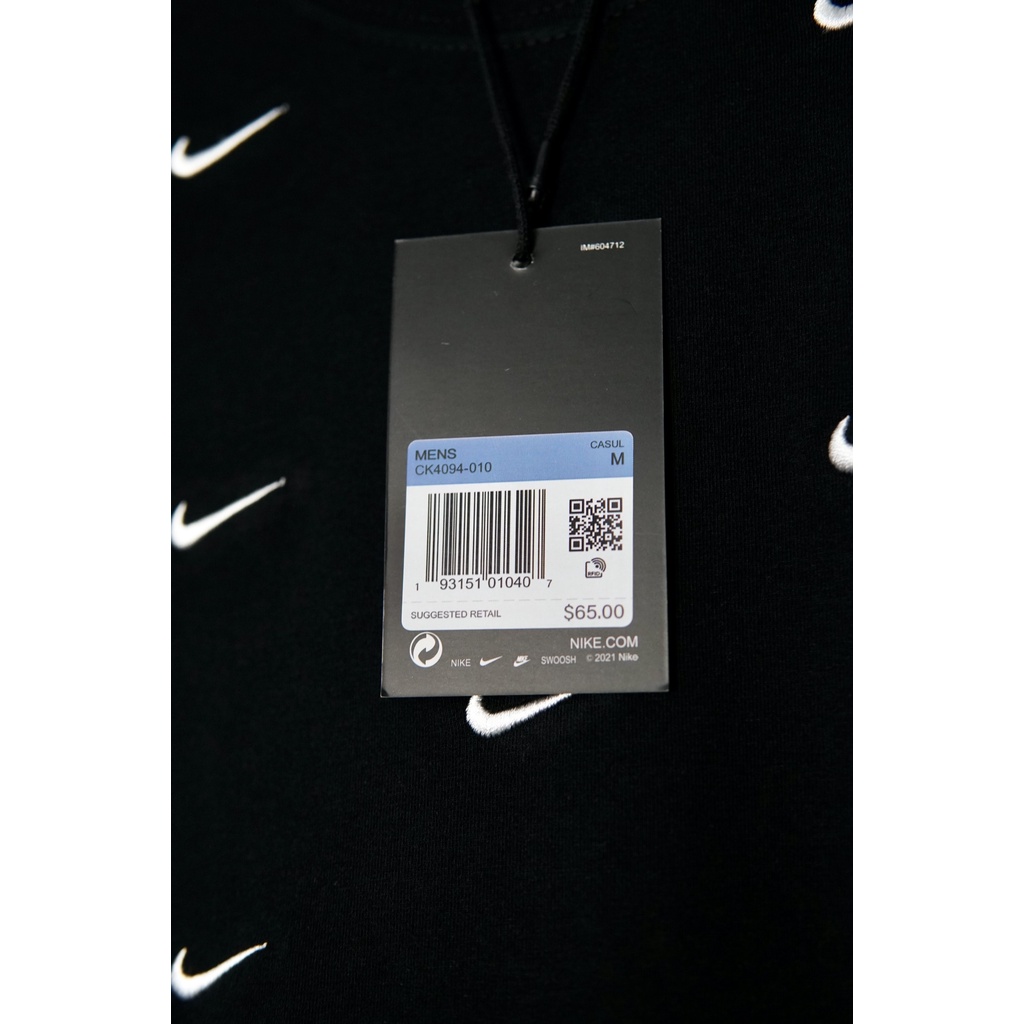 Áo Thun Nike Swoosh Theu Logo - Vải Chất