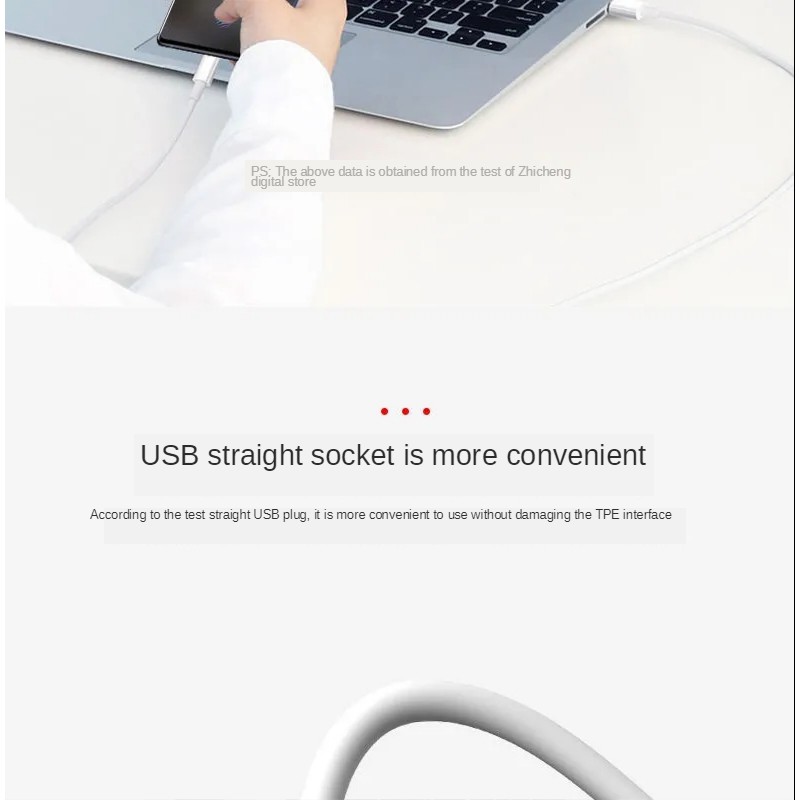 Cáp sạc nhanh truyền dữ liệu 44W 2m thích hợp cho điện thoại di động VIVO IQOO Z1