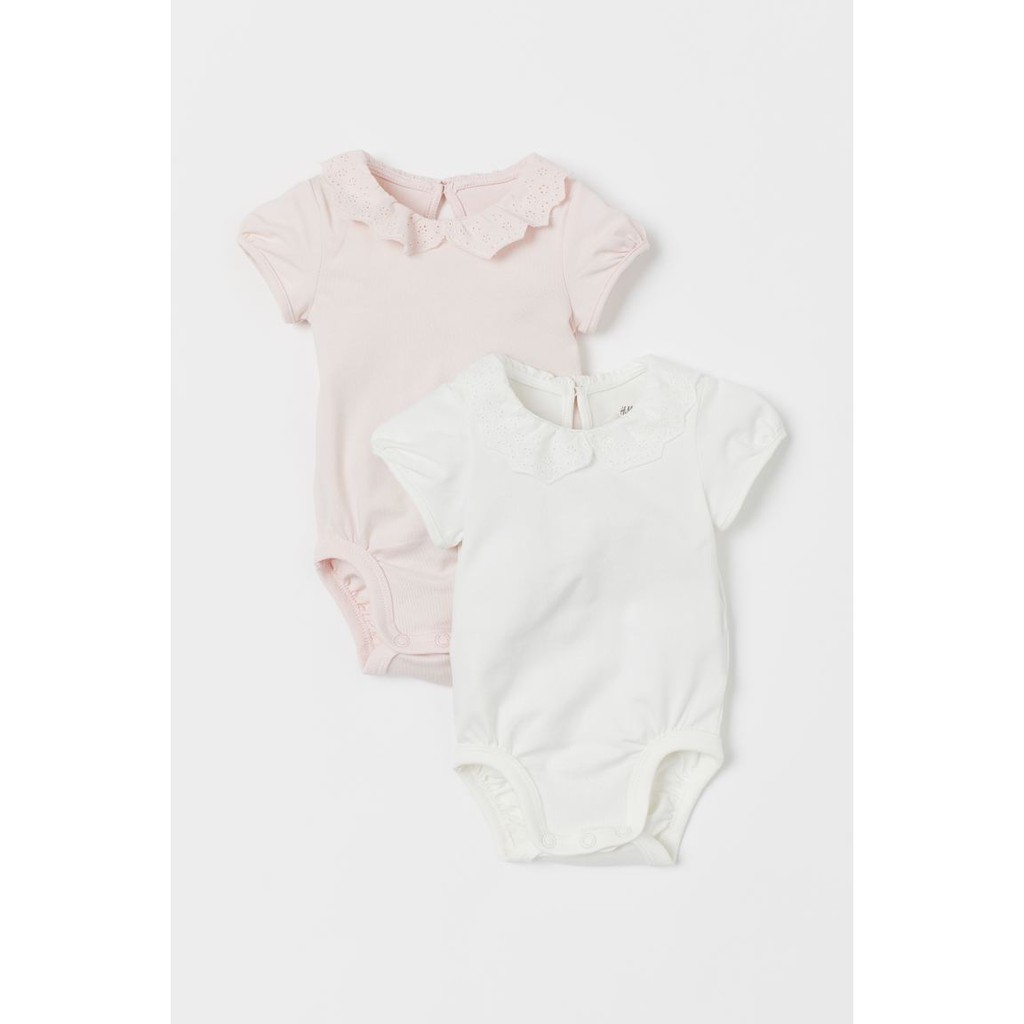 Set 2 body cổ ren HM UK
