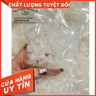 Chum silicon đựng mực phun xăm(1 gói/~100c)