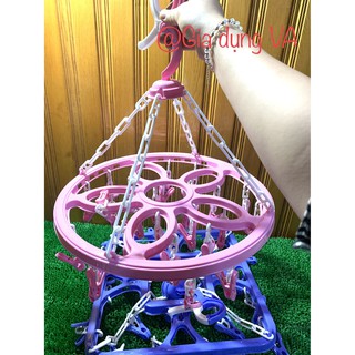 Móc dù vuông, tròn, chữ nhật treo quần áo em bé bằng nhựa duy tân bền đẹp - có sẵn kẹp