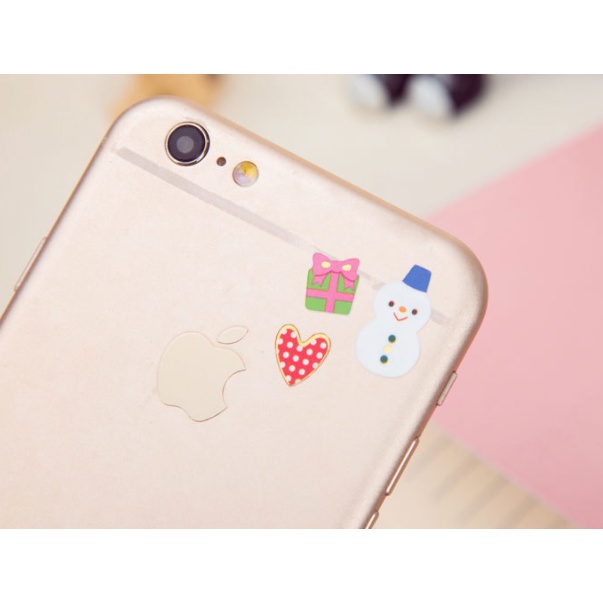 Hình dán sticker Noel chống nước chủ đề Giáng Sinh cho bé