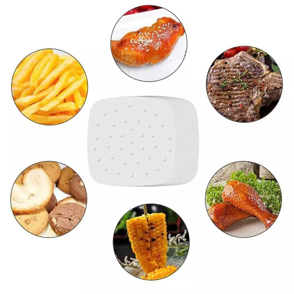 Set 100 Giấy Lót Thực Phẩm Nướng Bbq Tiện Lợi