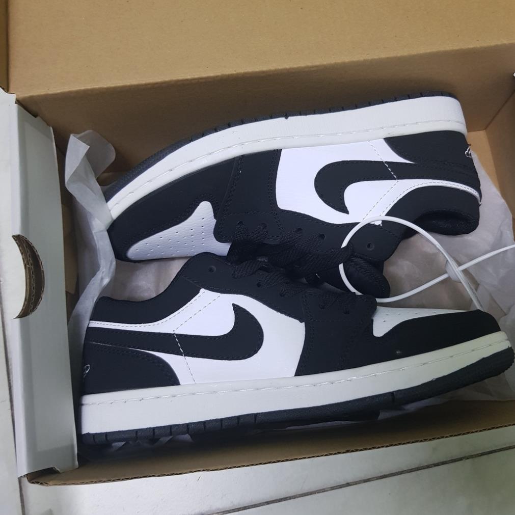 giayvadepGiầy Thể Thao JorDan 1.Low.Panda đen trắng[ Full Box bill] Nam, Nữ - Sneaker JD Cao Cấp