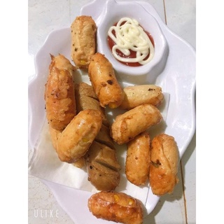 CHẢ CÁ SỮA BẮP ( xúc xích ngô)