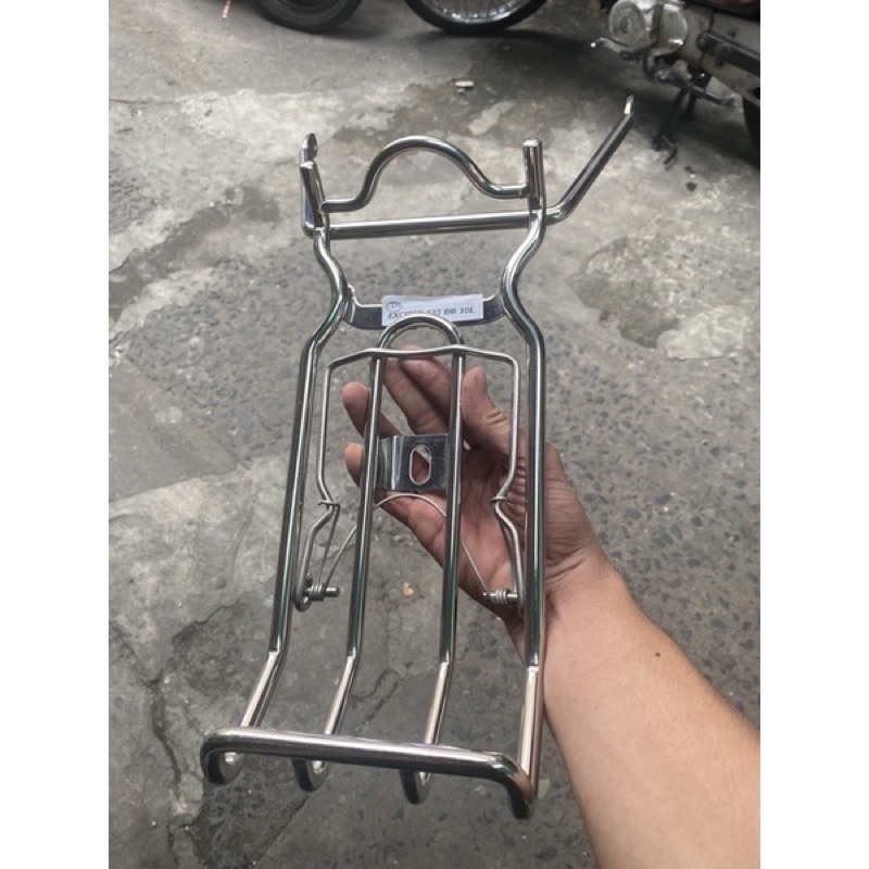 Baga EX 135 Exciter 2007->2010 Sơn Đen & INOX