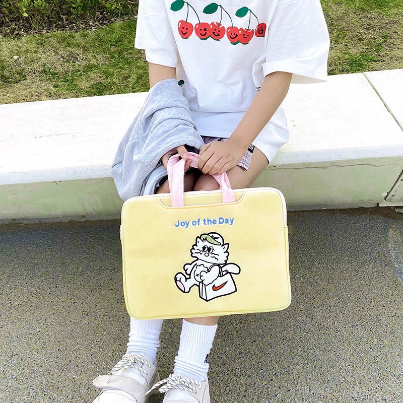 Ielgy Túi Xách Máy Tính Xách Tay Phong Cách Hàn Quốc Cho Nữ