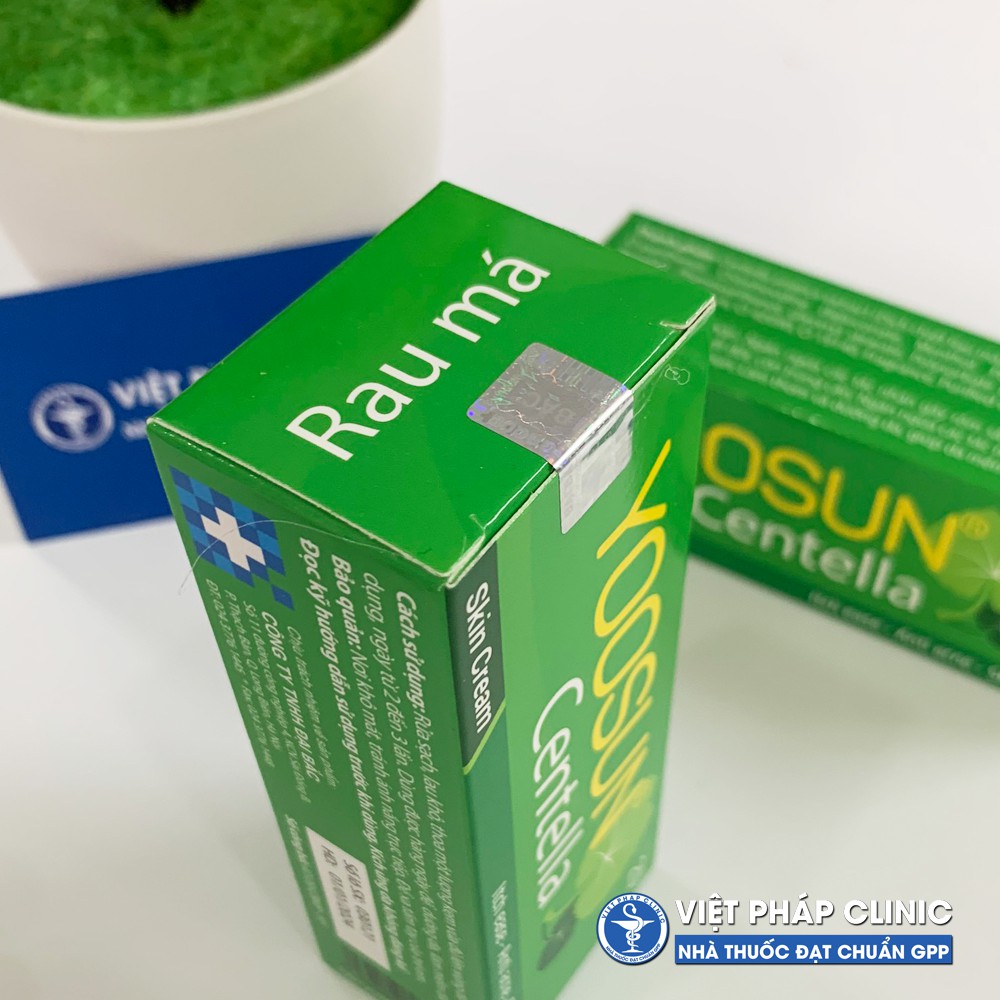 YOOSUN Rau má 25g (Kem ngừa mụn,rôm sẩy,hăm tả,mát da)