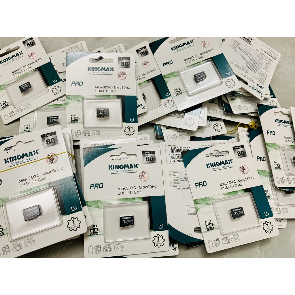 Thẻ nhớ Kingmax 64gb và thẻ nhớ Kingmax 32gb - Tem Viễn Sơn | BigBuy360 - bigbuy360.vn