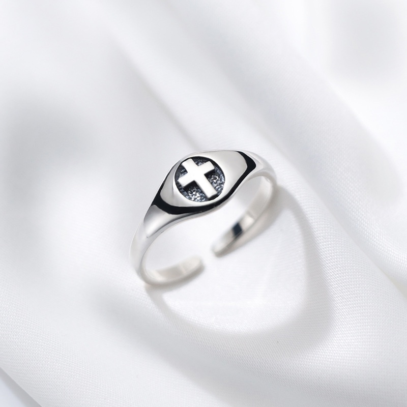 Nhẫn Thiết Kế Chéo Thời Trang Cá Tính Có Thể Điều Chỉnh