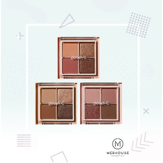 Bảng Phấn Mắt 4 Màu Peach C Eye Shadow Palette