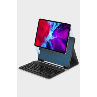 Bao da iPad 11 inch 2020, 12.9 inch 2020 Smart Keyboard kèm bàn phím Bluetooth (có khay đựng bút)