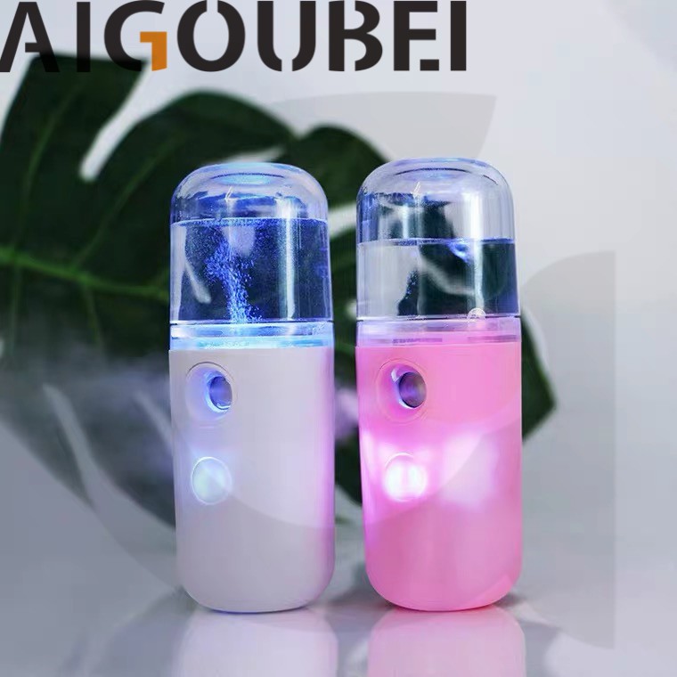 Xịt dưỡng ẩm dạng xịt NANO cầm tay mini Máy tạo ẩm mặt Máy tạo ẩm dạng xịt có thể sạc lại USB