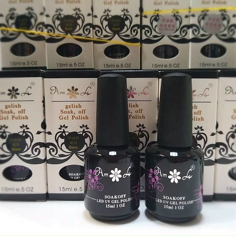 Cặp Base Top Gelish Đen Chính Hãng