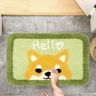 Thảm chùi chân thấm nước hình cute