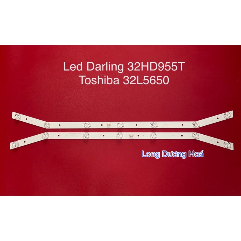 Bộ Led Tivi Daring 32HD955 - Toshiba 32L5650/3650 Cong 7 Bóng
