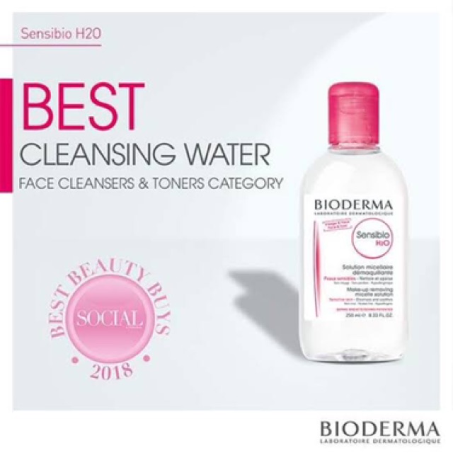 Nước tẩy trang Bioderma