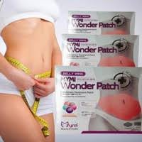 (Sale) 1 hộp dán làm tan mỡ bụng, Đùi, bắp chân v.v... Mymi Wonder Patch 5 miếng