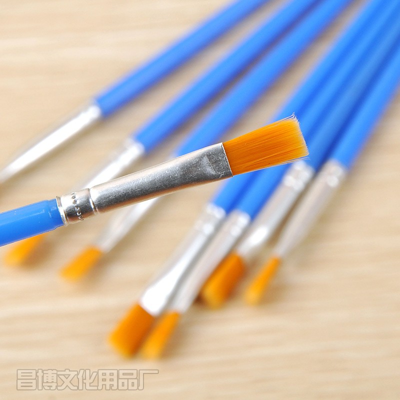 Vỉ Màu Nước Vẽ Tranh Tô Màu Tô Tượng 6 Màu 2ml và 3ml Kèm Cọ Nhập Khẩu